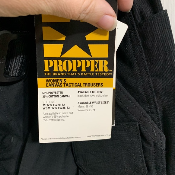 NWT Propper Tactical pants size 6 black - Picture 8 of 14